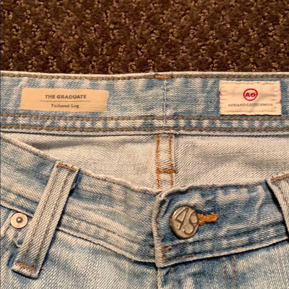 AG “The Graduate “ light blue jeans